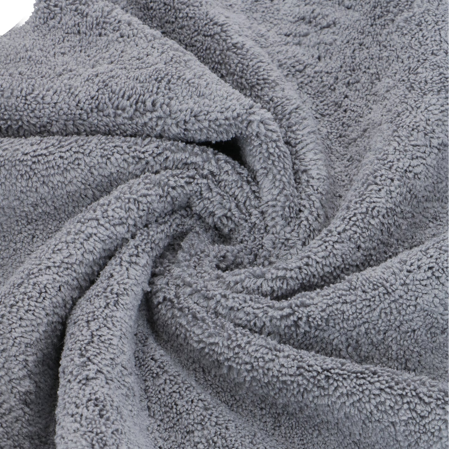 Duo edgeless towel - Grey-Polish towels due edgeless-Lucky’s car care