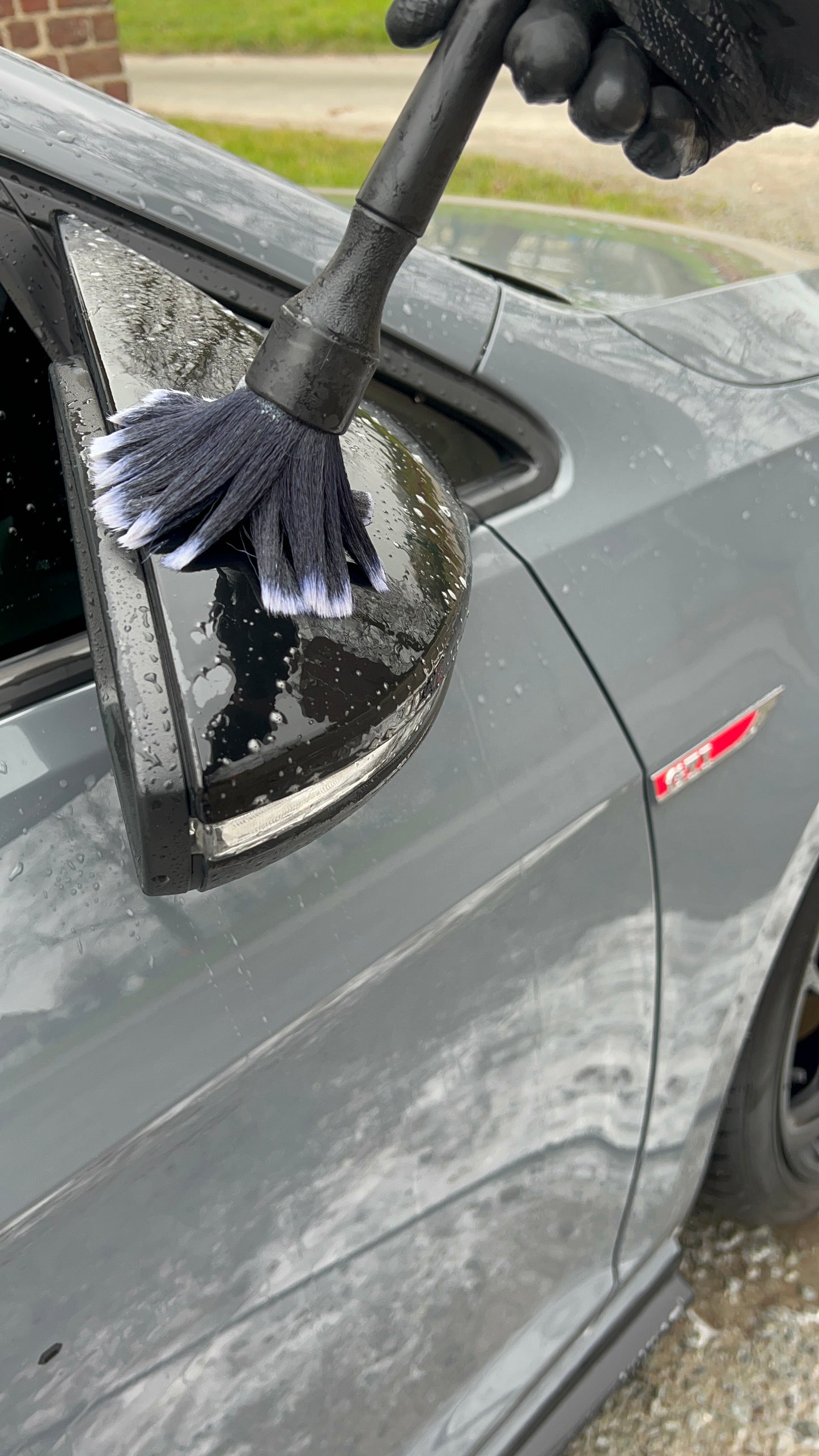 Soft detail brushes - Black-Soft detail brushes-Lucky’s car care
