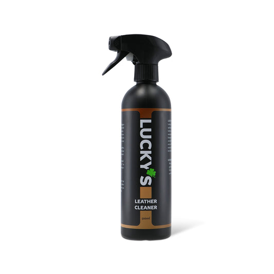 Effective leather cleaner for restoring and maintaining leather surfaces.