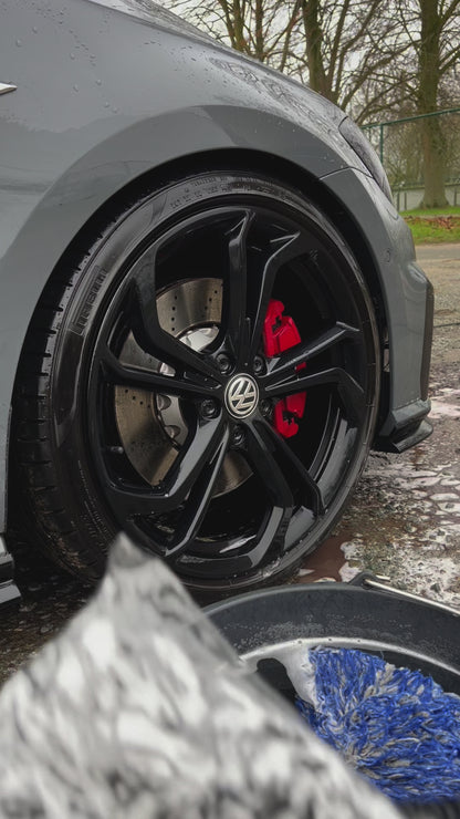 Microfiber Wheel mitt