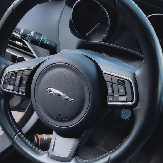 Black Steering Wheel – Lucky’s Leather Cleaner
Easily restore and deep clean your black steering wheel with Lucky’s Leather Cleaner. This powerful yet gentle formula removes dirt, grease, and hand oils, leaving a fresh, matte finish without drying out the leather. Perfect for maintaining a clean, non-slippery grip while protecting and preserving your steering wheel’s original look.
